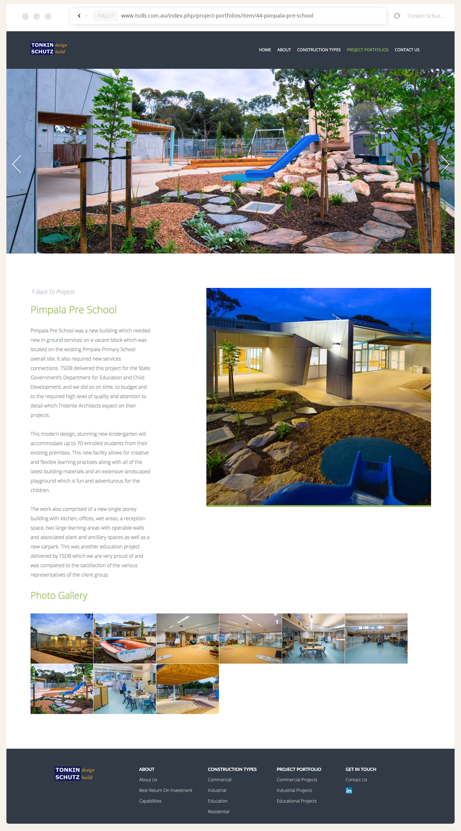 Tonkin Schutz - Project item