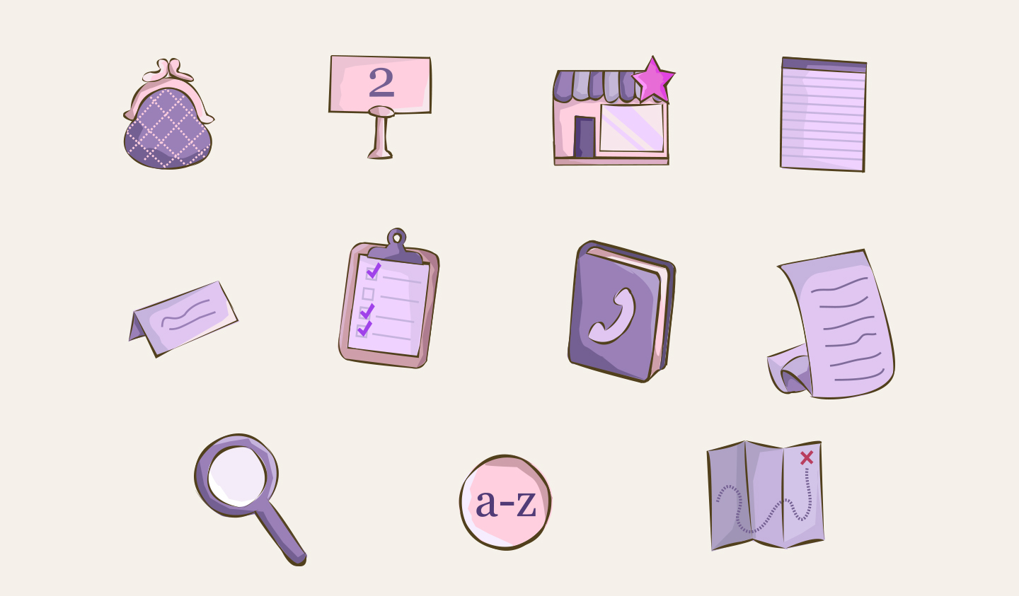 Wedding Girl - Category Icons